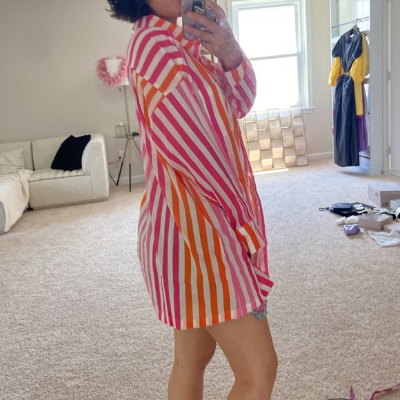 Beach Riot striped button up. S/M - Picture 12 of 14